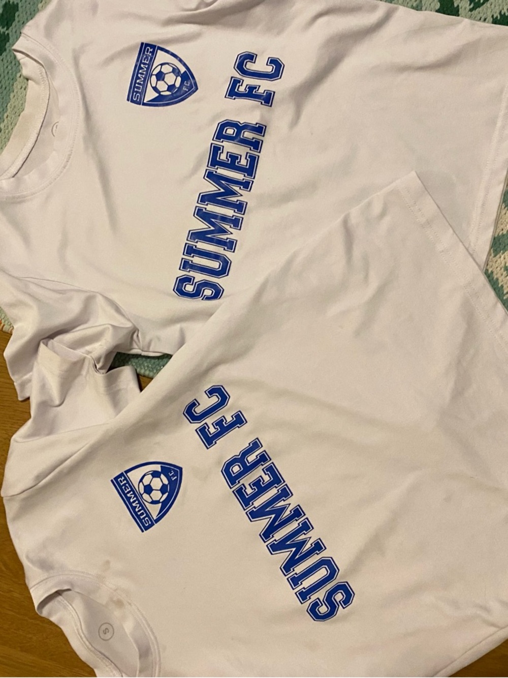 Summer FC Kids' White Soccer T-Shirt